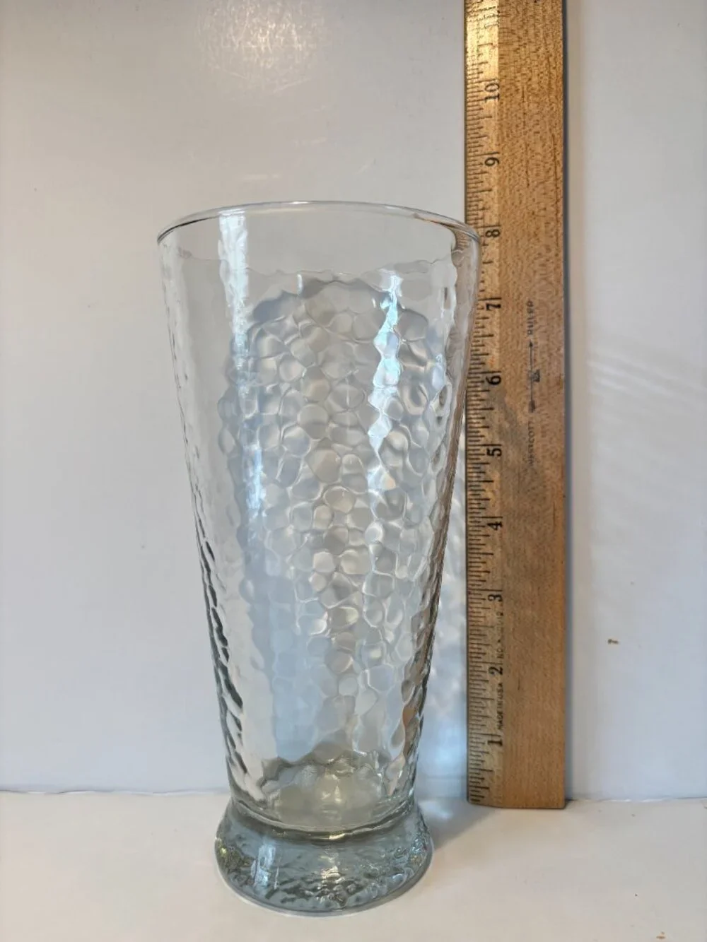Southern Living at Home Southern Sippers 22oz Hammered Tumbler Glasses Set Of 4